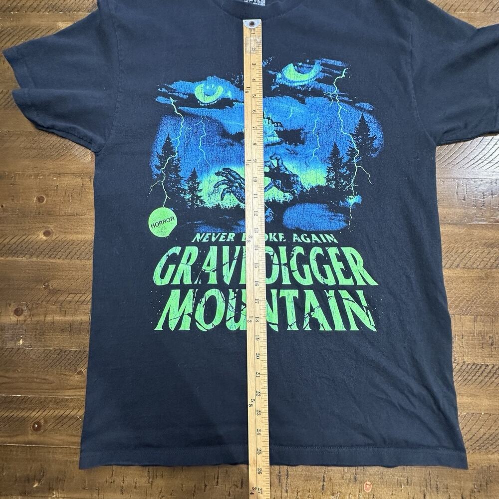 Never Broke Again NBA Youngboy Grave Digger Mountain Black T-Shirt Size Large - Picture 6 of 6
